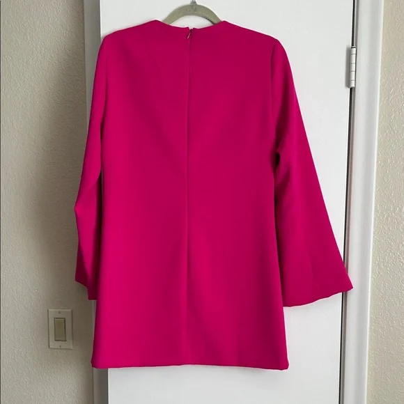 Zara Fuchsia Long Sleeve Dress - Picture 4 of 4